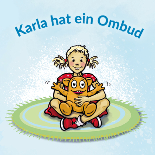 Karla hat ein Ombud Bilderbuch Titel